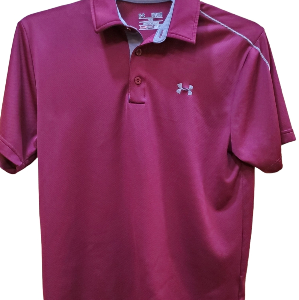 Mens under armour heatgear loose polo